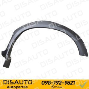 Moldura (Faldon) de Guardafango (Rueda Delantera) Derecha JAC T8 2020 en Adelante