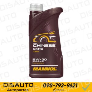 MANNOL 5W30 API SP FULL SYNTETICO CHINESE CARS FORMULA (PARA CARROS CHINOS) CHERY, JETOUR, GREAT WALL BYD GAC SWM g01