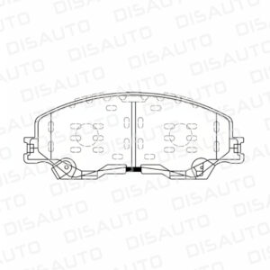 Pastillas de Freno Delanteras New Isuzu pick up 3.0 4x2 y 4x4