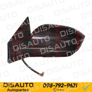 RETROVISOR ELECTRICO (IZQUIERDO) CON DIRECCIONAL CHEVROLET D-MAX 2.0T 2026+