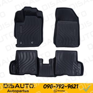 Moquetas Termo Formadas 5D Weather Tech Renault Duster 2021-2022 (3 Piezas)