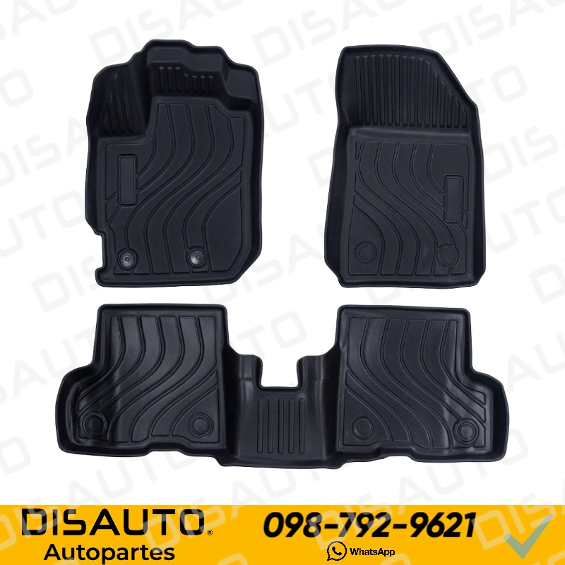 Moquetas Termo Formadas 5D Weather Tech Renault Duster 2021-2022 (3 Piezas)