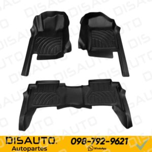 Moquetas Termo Formadas 5D Jac T6-T8 2021-2022 (3 Piezas)