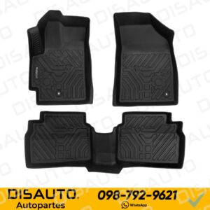 Moquetas Termoformadas 3D Chevrolet Joy Hatchback 2020-2024 (3 Piezas)