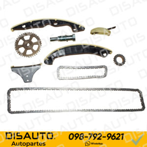KIT DE DISTRIBUCION (CADENA) ZOTYE T600 1.5T DEL 2017 EN ADELANTE (9 PIEZAS)