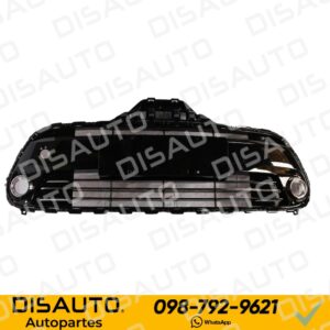 MASCARILLA DE GUARDACHOQUE (DELANTERO) KIA SOLUTO XCITE 1.4L 2020 EN ADELANTE (CON HUECOS NEBLINEROS)
