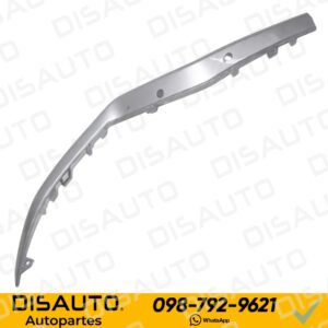 MOLDE MOLDURA GUARDACHOQUE DELANTERO (IZQUIERDO) CHERY TIGGO 7 PRO 2022+ (PLATEADO)