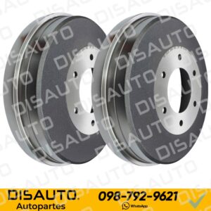KITX2 TAMBORES DE FRENOS (POSTERIORES) MITSUBISHI SPORTERO L200 2017-2023
