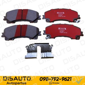 Pastillas de Frenos Titanato (Delanteras) Nissan X-Trail T32 2.5L 2015-2022