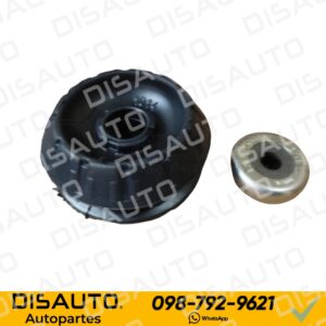 BASE DE AMORTIGUADOR (DELANTERO) CON RULIMAN NISSAN KICKS 1.6 4X2 2017+ MARCH 1.6 2012-2015 VERSA 1.6 N17 2013-2023 (HR16DE)